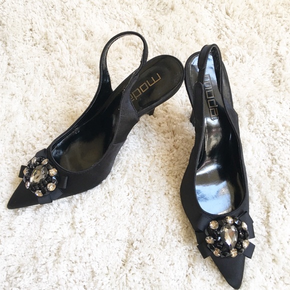 4 inch slingback heels